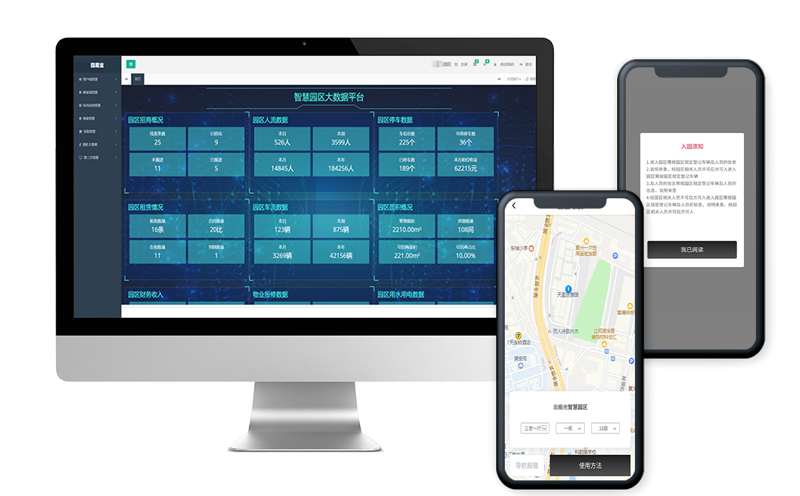 智慧园区-智慧访客智慧停车系统