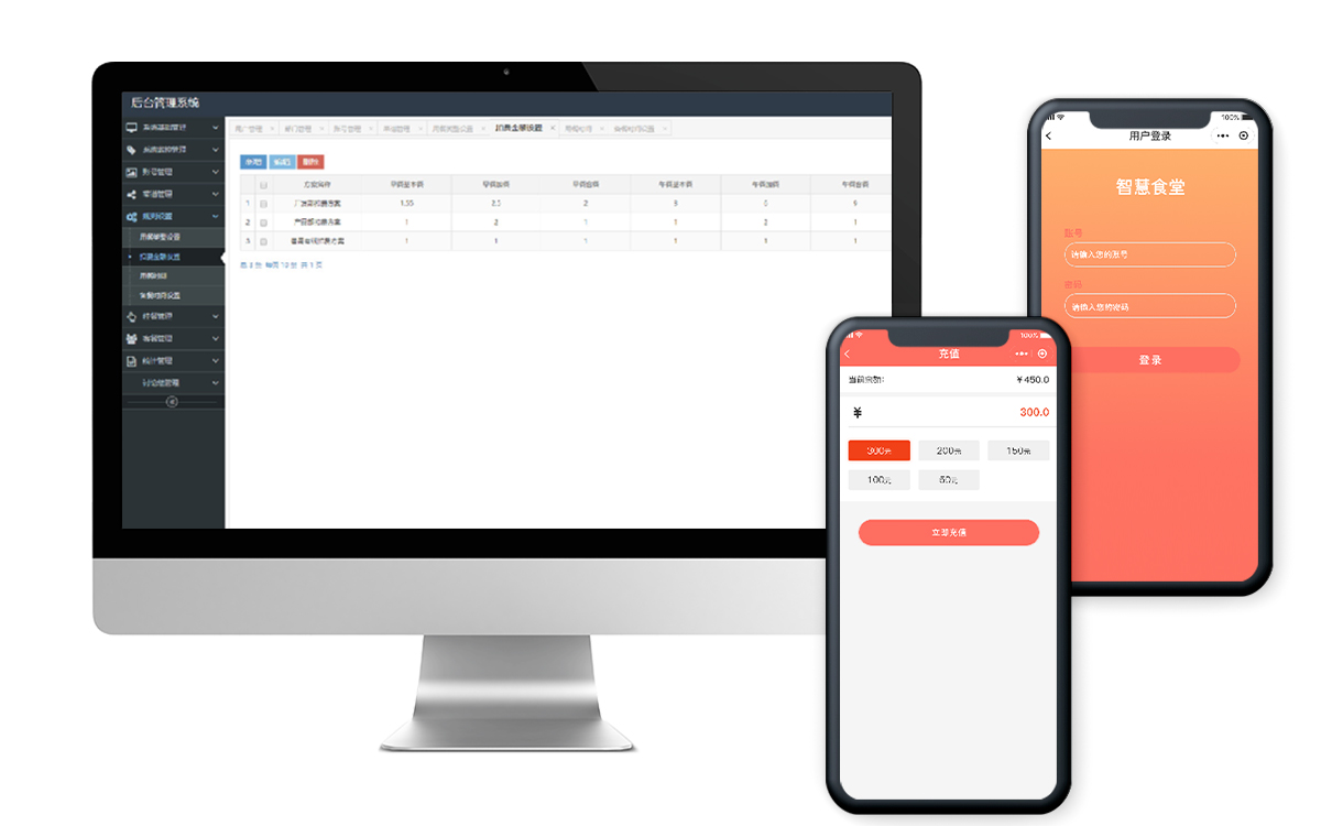 抵奥云智慧食堂管理系统-在线充值缴费