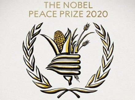 WTF努力消除饥饿，获2020年诺贝尔和平奖