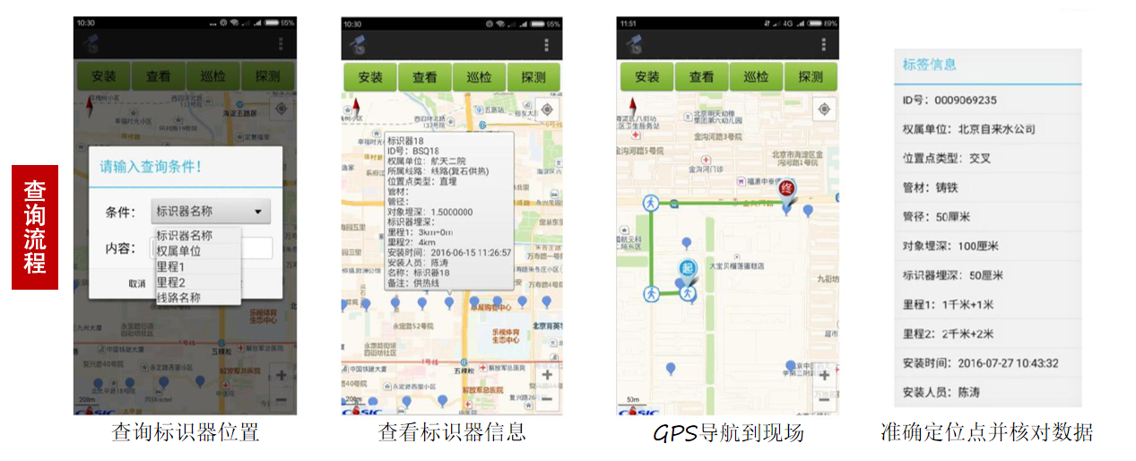 智慧城市电子标签解决方案查询流程